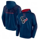 Men's Houston Texans Navy Defender Evo Pullover Hoodie