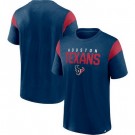 Men's Houston Texans Navy Home Stretch Team T Shirt