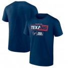 Men's Houston Texans Navy NFL x Bud Light T Shirt