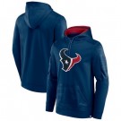 Men's Houston Texans Navy On The Ball Pullover Hoodie