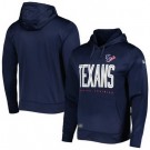 Men's Houston Texans Navy Printed Pullover Hoodie 302651