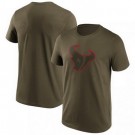 Men's Houston Texans Olive Legacy Performance T Shirt
