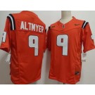 Men's Illinois Fighting Illini #9 Luke Altmyer Limited Orange College Football Jersey