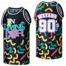 Men's In Living Color #90 Wayans Black Basketball Jersey