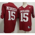 Men's Indiana Hoosiers #15 Fernando Mendoza Red College Football Jersey
