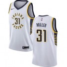Men's Indiana Pacers #31 Reggie Miller White Icon Hot Press Jersey