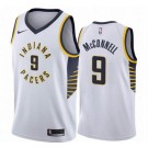 Men's Indiana Pacers #9 TJ McConnell White Icon Hot Press Jersey
