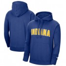 Men's Indiana Pacers Blue 2021 City Edition Essential Logo Fleece Pullover Hoodie