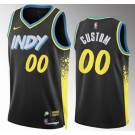 Men's Indiana Pacers Custom Black 2023 City Icon Heat Press Jersey