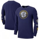 Men's Indiana Pacers Purple 2022 City Edition Essential Expressive Long Sleeve T-Shirt