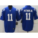 Men's Indianapolis Colts #11 Michael Pittman Jr Limited Blue Vapor Jersey