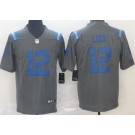 Men's Indianapolis Colts #12 Andrew Luck Limited Gray Inverted Vapor Untouchable Jersey