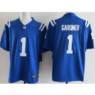 Men's Indianapolis Colts #1 Sauce Gardner Limited Blue Vapor Jersey