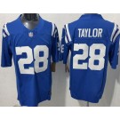Men's Indianapolis Colts #28 Jonathan Taylor Limited Blue FUSE Vapor Jersey