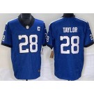 Men's Indianapolis Colts #28 Jonathan Taylor Limited Blue FUSE Vapor Jersey
