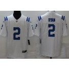 Men's Indianapolis Colts #2 Matt Ryan Limited White Vapor Jersey