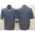 Men's Indianapolis Colts #53 Darius Leonard Limited Gray Inverted Vapor Untouchable Jersey