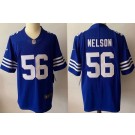 Men's Indianapolis Colts #56 Quenton Nelson Limited Blue Alternate Vapor Jersey