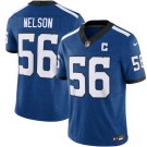 Men's Indianapolis Colts #56 Quenton Nelson Limited Blue FUSE Vapor Jersey