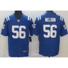 Men's Indianapolis Colts #56 Quenton Nelson Limited Blue Vapor Untouchable Jersey