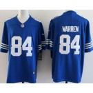 Men's Indianapolis Colts #84 Tyler Warren Limited Blue Alternate Vapor Jersey