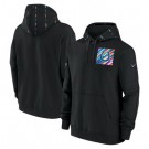 Men's Indianapolis Colts Black 2023 Crucial Catch Club Pullover Hoodie