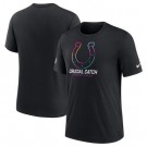 Men's Indianapolis Colts Black 2024 Crucial Catch T Shirt