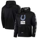 Men's Indianapolis Colts Black Zubaz Tonal Oxide Pullover Hoodie