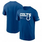Men's Indianapolis Colts Blue Division Essential T Shirt