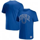 Men's Indianapolis Colts Blue NFL x Staple Logo Lockup T Shirt