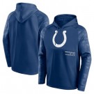 Men's Indianapolis Colts Blue Shade Defender Raglan Pullover Hoodie