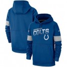 Men's Indianapolis Colts Blue Sideline Arch Jersey Performance Pullover Hoodie