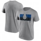 Men's Indianapolis Colts Gray Square Off Tri Blend T Shirt