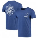 Men's Indianapolis Colts Iconic Retro Diamond Scroll Printed T-Shirt 0781