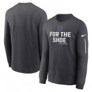 Men's Indianapolis Colts Navy Team Slogan Long Sleeve T Shirt