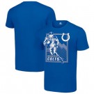Men's Indianapolis Colts Royal Graphic Shield Logo T Shirt