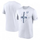 Men's Indianapolis Colts White Legend Icon Performance T Shirt
