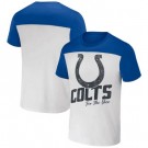 Men's Indianapolis Colts White NFL x Darius Rucker Collection Colorblocked T Shirt