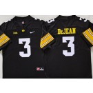 Men's Iowa Hawkeyes #3 Cooper DeJean Black College Football Jersey
