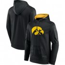 Men's Iowa Hawkeyes Black On The Ball Pullover Hoodie