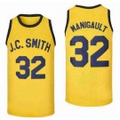 Men's JC Smith #32 Earl Manigault Yellow Street Basketball Jersey