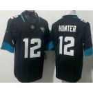 Men's Jacksonville Jaguars #12 Travis Hunter Limited Black FUSE Vapor Jersey
