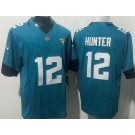 Men's Jacksonville Jaguars #12 Travis Hunter Limited Green FUSE Vapor Jersey