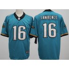 Men's Jacksonville Jaguars #16 Trevor Lawrence Limited Teal Prowler Throwback Vapor Jersey
