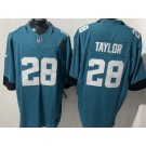 Men's Jacksonville Jaguars #28 Fred Taylor Limited Teal Prowler FUSE Vapor Jersey