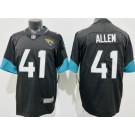 Men's Jacksonville Jaguars #41 Josh Allen Limited Black Vapor Jersey