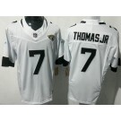 Men's Jacksonville Jaguars #7 Brian Thomas Jr Limited White FUSE Vapor Jersey