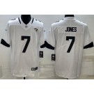 Men's Jacksonville Jaguars #7 Zay Jones Limited White Vapor Jersey
