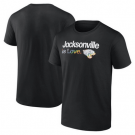 Men's Jacksonville Jaguars Black City Pride Team V Neck T Shirt