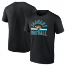 Men's Jacksonville Jaguars Black Standard Arch Stripe T Shirt